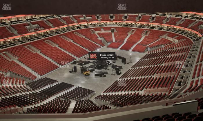 United Center - Section 306 Seat View