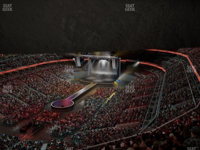 United Center - Section 306 Seat View