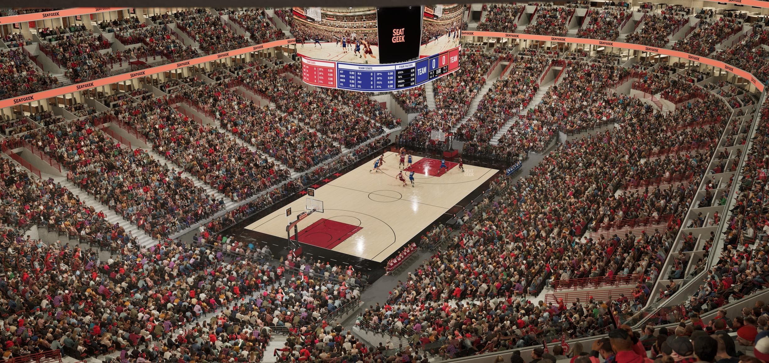 United Center - Section 306 Seat View