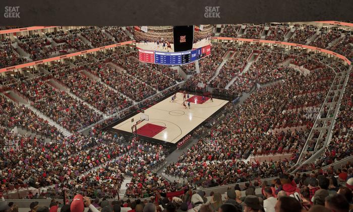 United Center - Section 306 Seat View