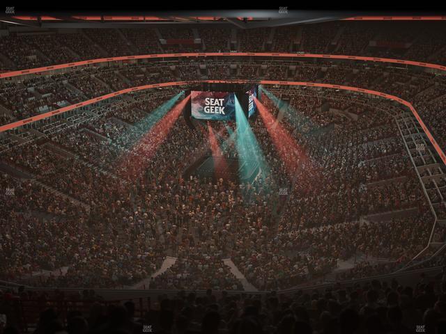 United Center - Section 307 A Seat View