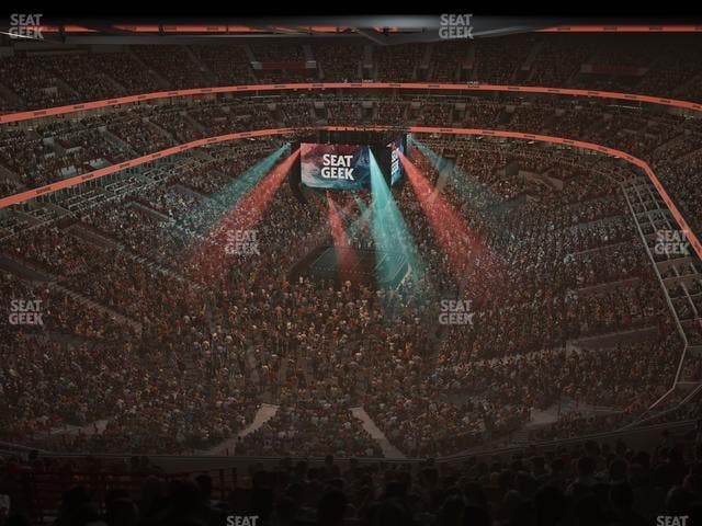 United Center - Section 307 A Seat View United Center - Section 307 A Seat View