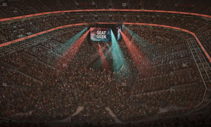 United Center - Section 307 A Seat View