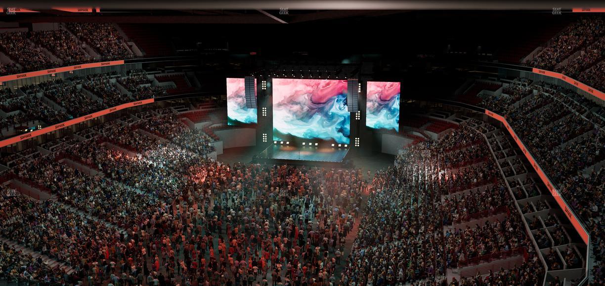 United Center - Section 307 A Seat View