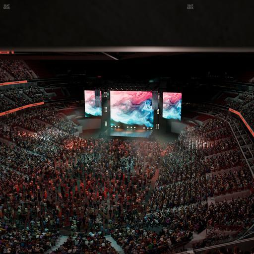 United Center - Section 307 A Seat View