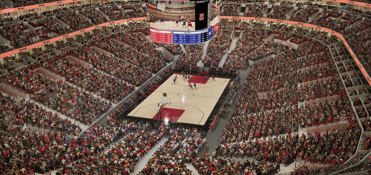 United Center - Section 307 A Seat View
