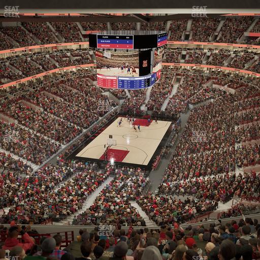 United Center - Section 307 A Seat View