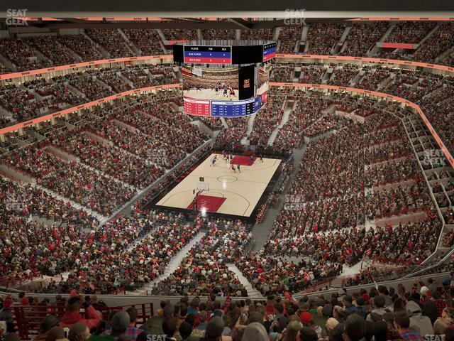 United Center - Section 307 A Seat View United Center - Section 307 A Seat View