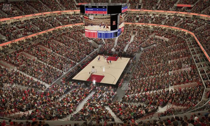 United Center - Section 307 A Seat View