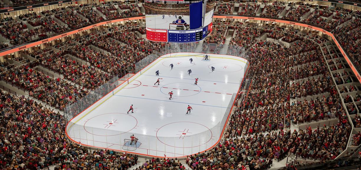United Center - Section 307 A Seat View