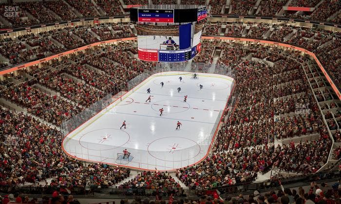 United Center - Section 307 A Seat View
