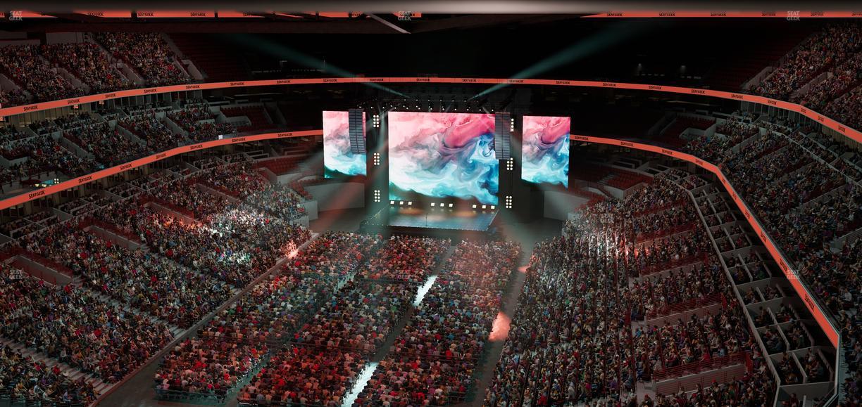 United Center - Section 307 A Seat View