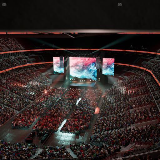 United Center - Section 307 A Seat View