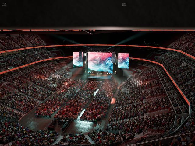 United Center - Section 307 A Seat View United Center - Section 307 A Seat View