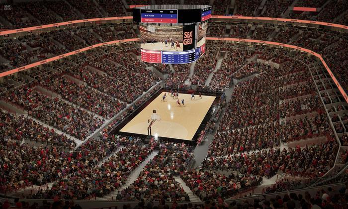 United Center - Section 307 A Seat View