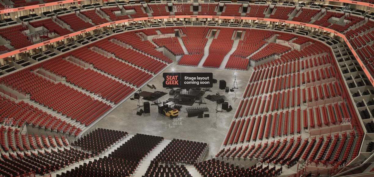 United Center - Section 307 A Seat View