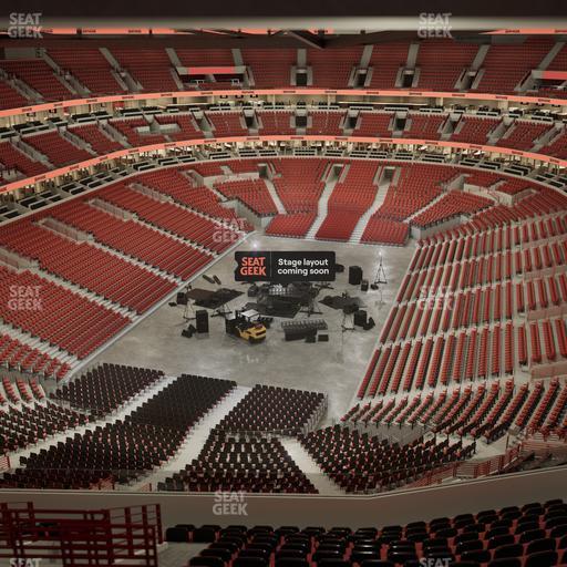 United Center - Section 307 A Seat View