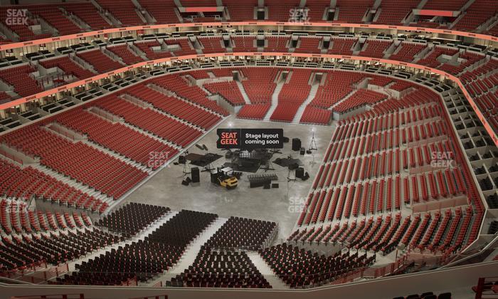 United Center - Section 307 A Seat View