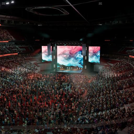 United Center - Section 307 Seat View