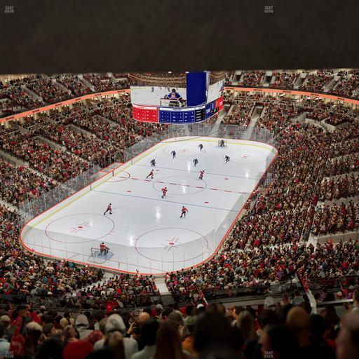 United Center - Section 307 Seat View