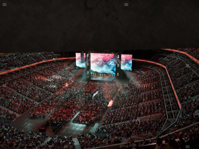 United Center - Section 307 Seat View United Center - Section 307 Seat View