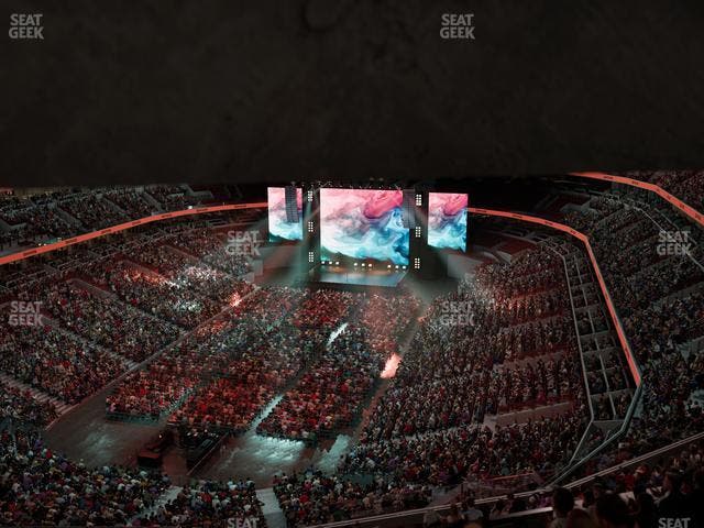 United Center - Section 307 Seat View