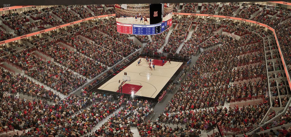 United Center - Section 307 Seat View