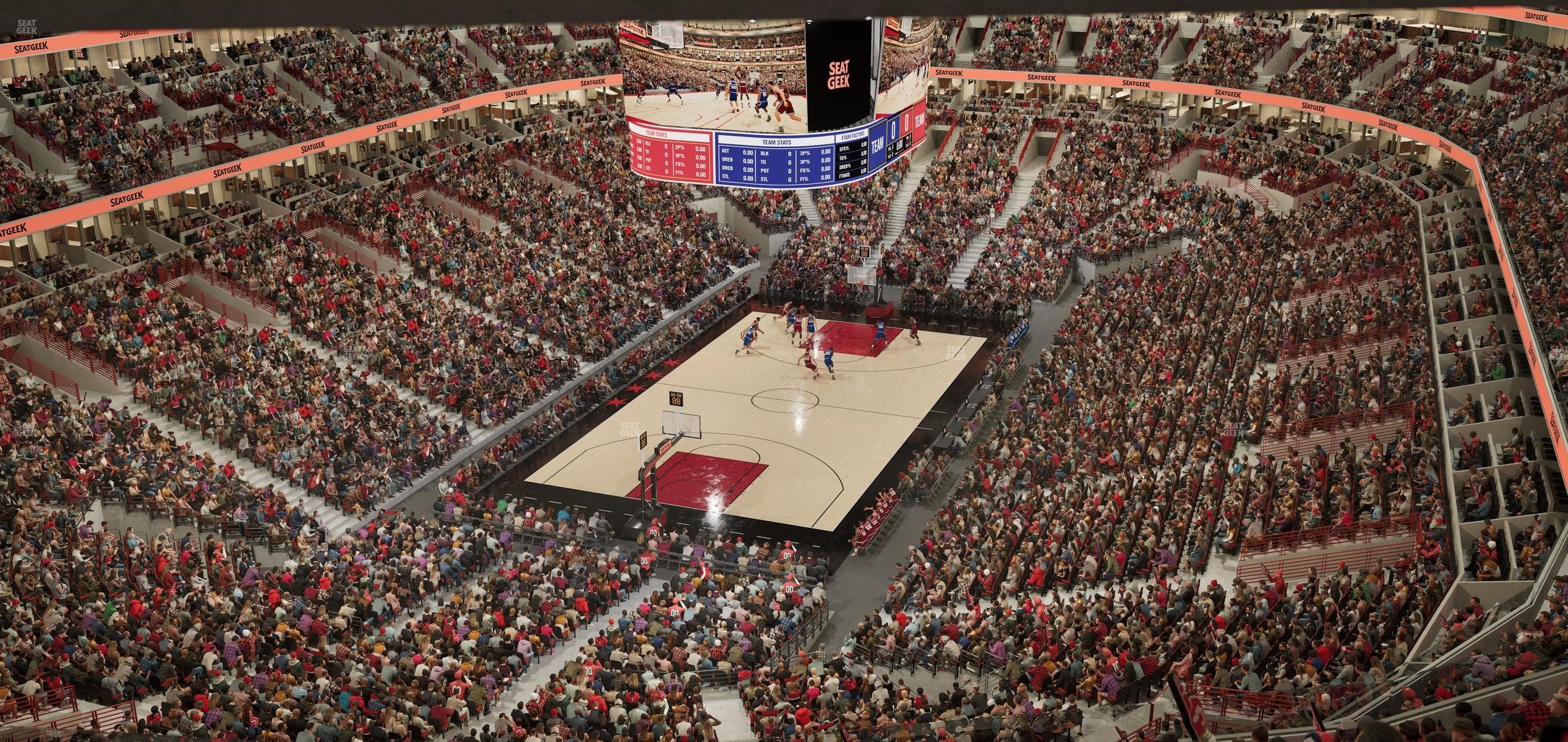 United Center - Section 307 Seat View