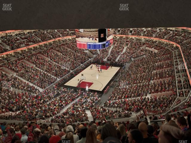 United Center - Section 307 Seat View