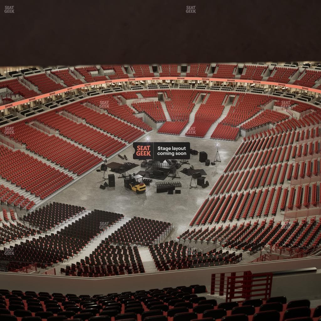 United Center - Section 307 Seat View