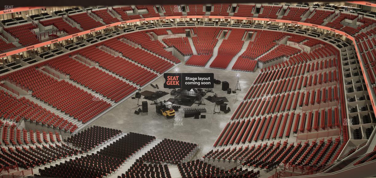 United Center - Section 307 Seat View