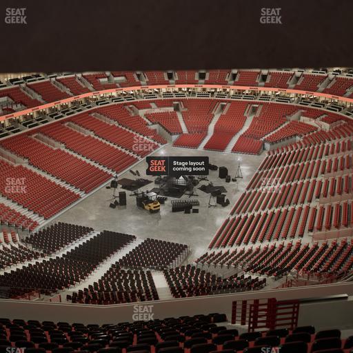 United Center - Section 307 Seat View