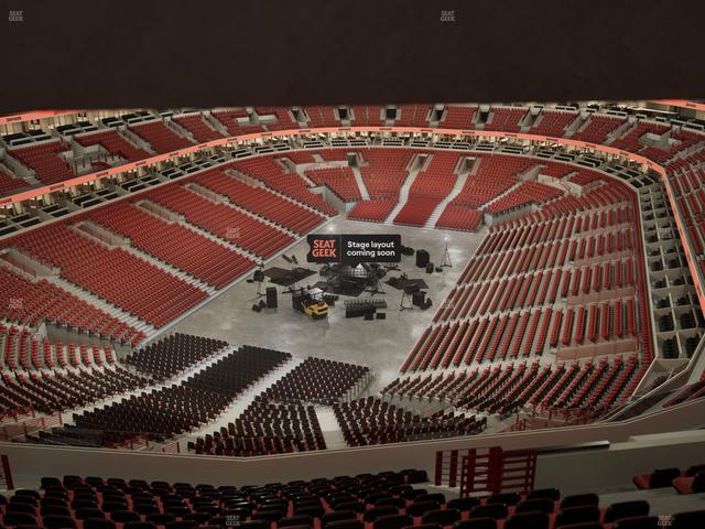 United Center - Section 307 Seat View United Center - Section 307 Seat View