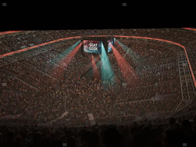 United Center - Section 307 Seat View