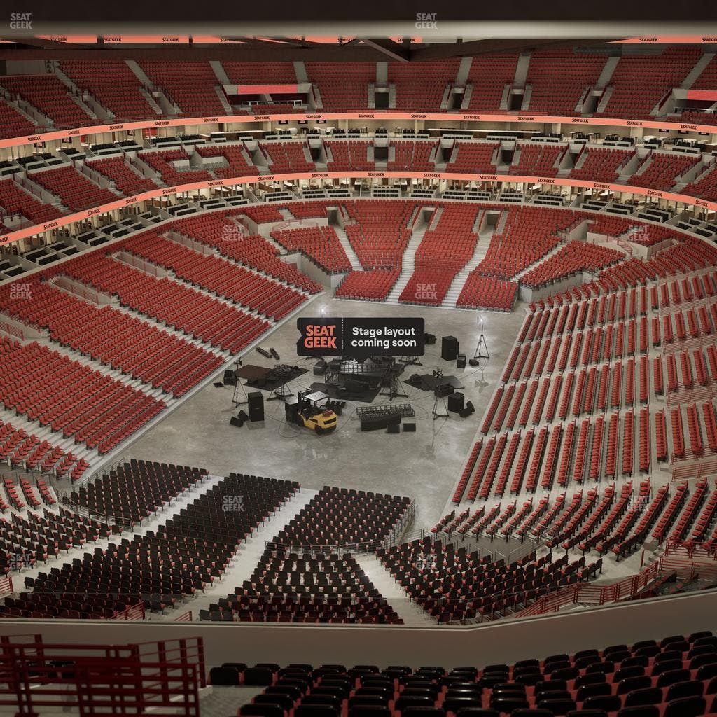 United Center - Section 307 Seat View