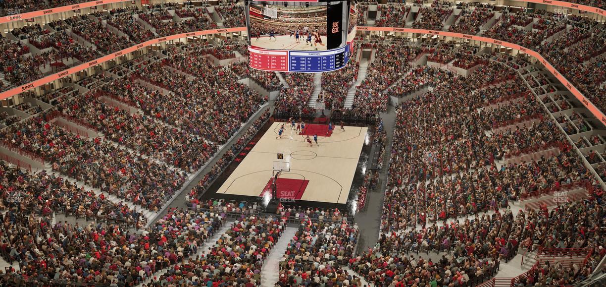 United Center - Section 308 A Seat View
