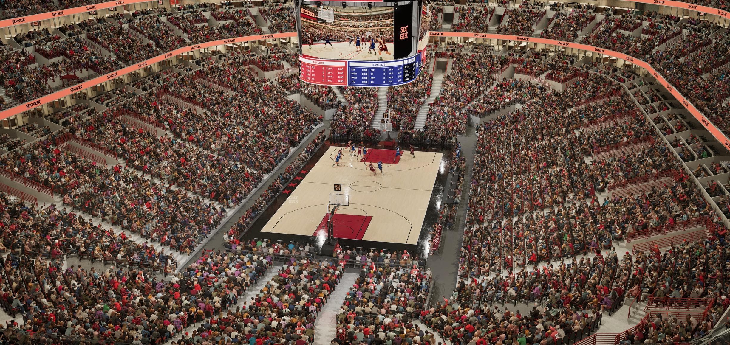 United Center - Section 308 A Seat View