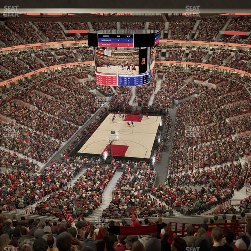 United Center - Section 308 A Seat View