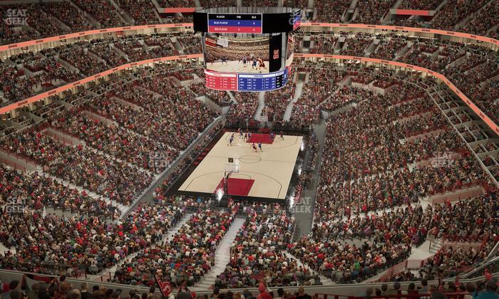 United Center - Section 308 A Seat View