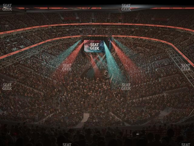 United Center - Section 308 A Seat View United Center - Section 308 A Seat View