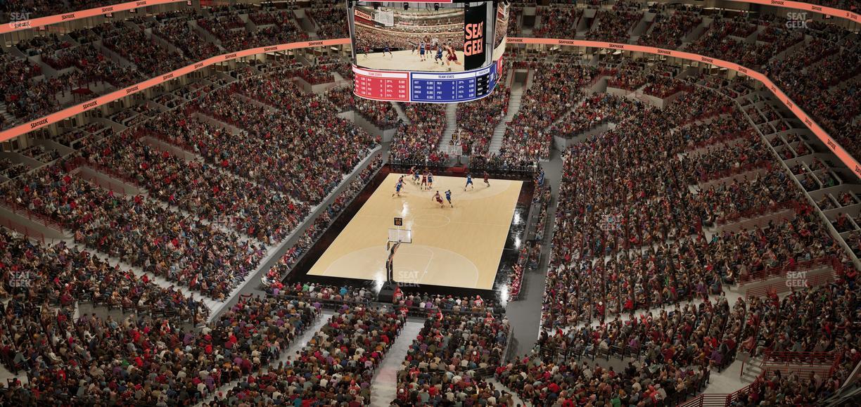 United Center - Section 308 A Seat View