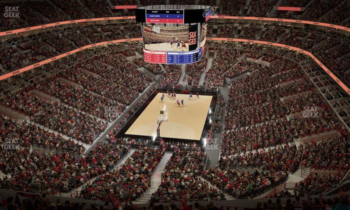 United Center - Section 308 A Seat View