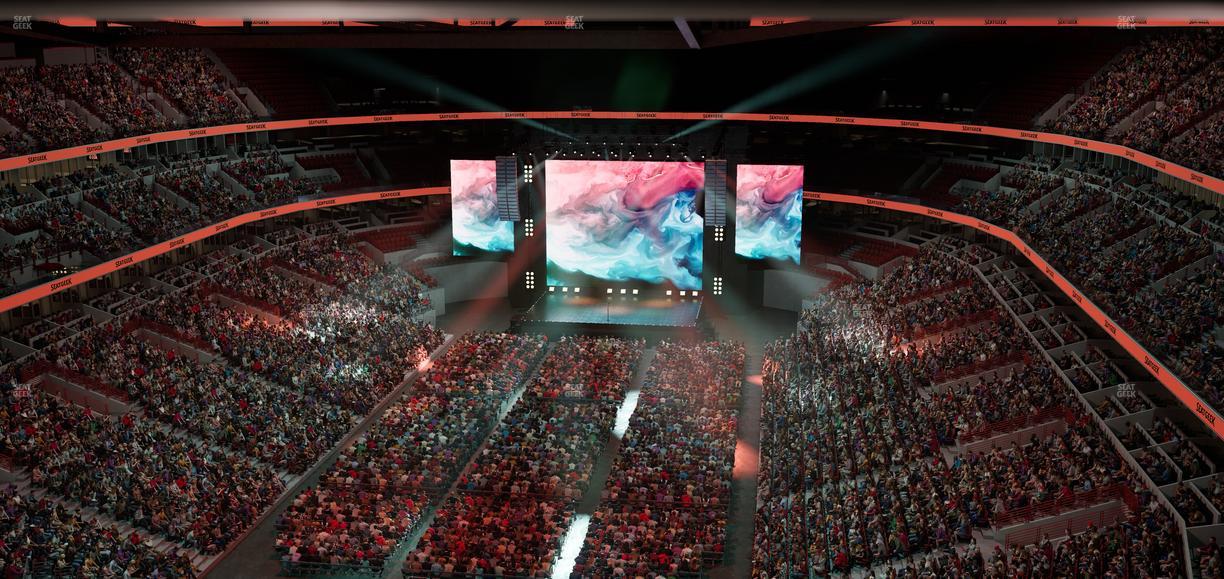 United Center - Section 308 A Seat View