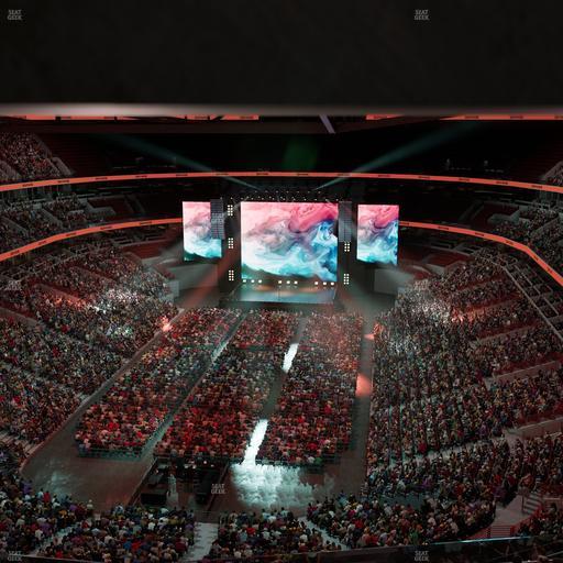 United Center - Section 308 A Seat View