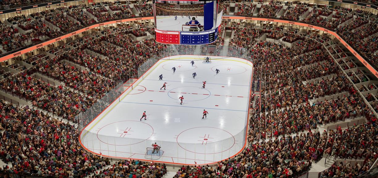 United Center - Section 308 A Seat View