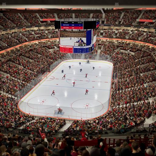 United Center - Section 308 A Seat View