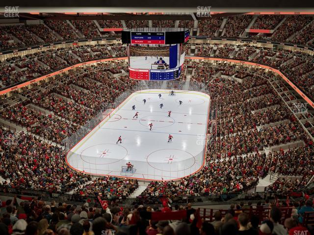 United Center - Section 308 A Seat View