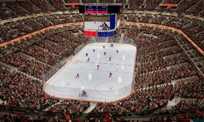 United Center - Section 308 A Seat View