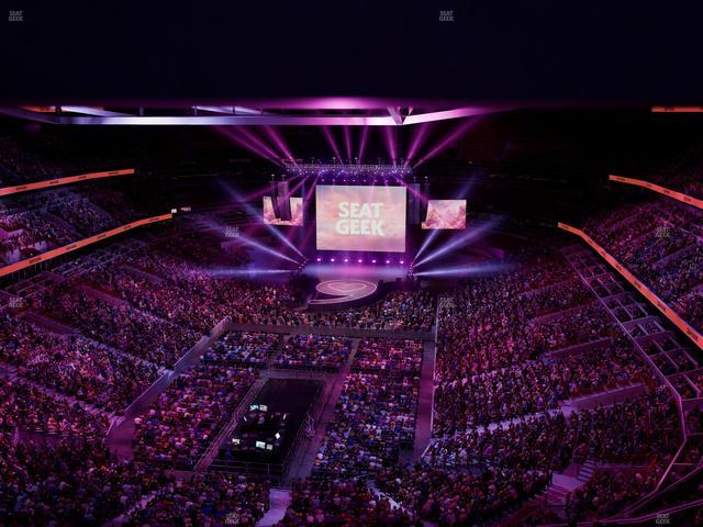 United Center - Section 308 A Seat View