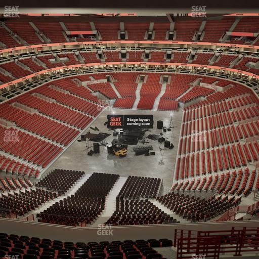 United Center - Section 308 A Seat View